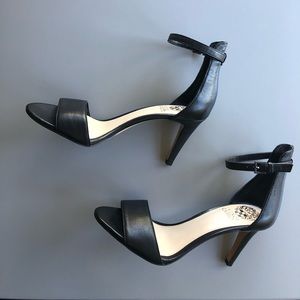 Vince Camuto Sandals - Black Leather - Size 7.5